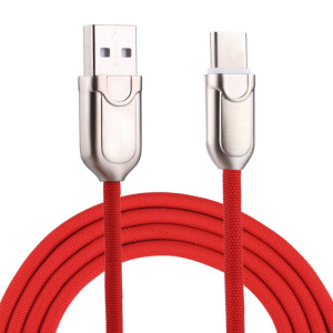 Câble de chargeur rapide de synchronisation de données USB-C / Type-C vers USB 2.0 1 m 2 A, Câble de chargeur rapide de synchronisation de données USB-C / Type-C vers USB 2.0 de 1 m 2 A (rouge) SH937R1476-20