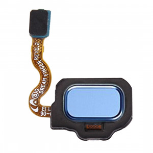 Bouton Flex avec bouton d'empreinte digitale pour Galaxy S8 (bleu) SH319L1576-20