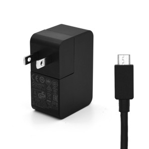 Chargeur adaptateur secteur 5,2 V 2,5 A avec câble de chargement micro USB de 1,5 m, Pour Microsoft Surface 3, certifié CE SH280D1690-20