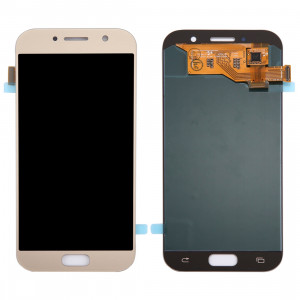 iPartsAcheter pour Samsung Galaxy A5 (2017) / A520 Original LCD Affichage + Écran Tactile Digitizer Assemblée (Or) SI39JL1829-20