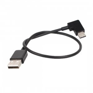 Câble de connexion à angle droit USB à USB-C / Type-C de 30 cm pour DJI SPARK / MAVIC PRO / Phantom 3 & 4 / Inspire 1 & 2 SH39011165-20