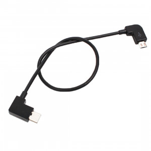 Connecteur de câble de données de conversion micro USB vers USB-C / Type-C 30 cm pour télécommande DJI MAVIC PRO & SPARK, smartphones, tablettes SH3905385-20