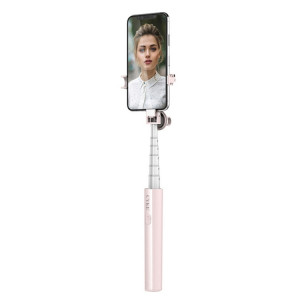 CYKE P9 Bâton selfie Bluetooth sans fil en une seule pièce extensible universel caché (rose) SC062F1489-20