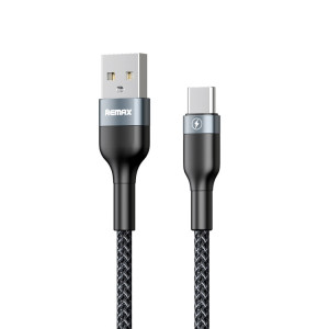 REMAX RC-064a Sury 2 Series 1m 2.4A USB to USB-C / Type-C Câble de données de charge rapide (noir) SR660B368-20