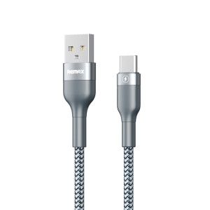 REMAX RC-064a Sury 2 Series 1m 2.4A USB to USB-C / Type-C Câble de données de charge rapide (gris) SR660H365-20