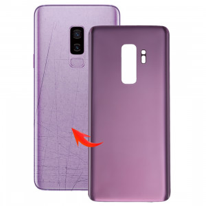 Couverture arrière pour Galaxy S9 + / G9650 (Violet) SC08PL1991-20