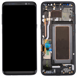 iPartsAcheter pour Samsung Galaxy S8 / G950 Original LCD Écran + Original Écran Tactile Digitizer Assemblée avec Cadre (Noir) SI005B1745-20