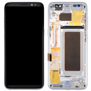 iPartsAcheter pour Samsung Galaxy S8 / G950 Écran LCD Original + Original Écran Tactile Digitizer Assemblée avec Cadre (Argent) SI005S353-20