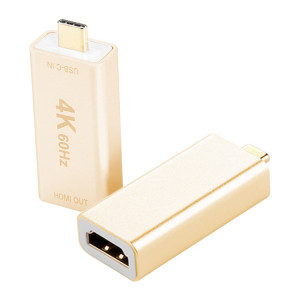 Homme USB-C / Type-C Adaptateur d'alliage d'aluminium-magnésium femelle HDMI (or) SH134J929-20