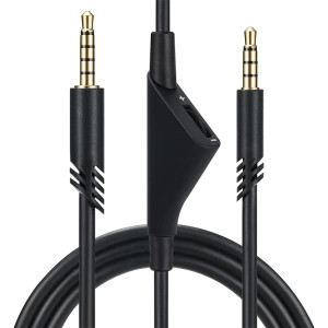 ZS0175 pour LOGITECH ASTRO A10 / A40 / A30 3,5 mm mâle à volume mâle câble audio réglable de volume de volume, longueur de câble: 2M SH7198389-20