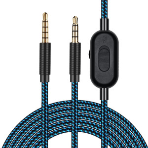 ZS0162 Câble audio pour casque de jeu avec version de contrôle filaire pour Logitech Astro A10 A40 A30 SH76021256-20