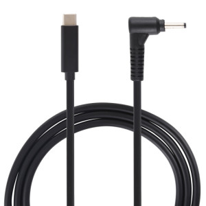 Câble de charge USB-C / Type-C à 3,0 x 1,1 mm pour ordinateur portable, longueur du câble: environ 1,5 m SH81141331-20