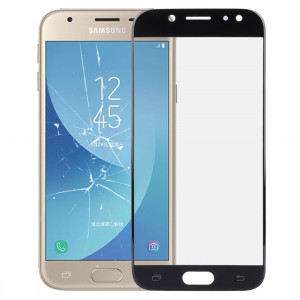 iPartsAcheter pour Samsung Galaxy J3 (2017) / J330 Front Screen Lentille extérieure (Noir) SI59BL1413-20