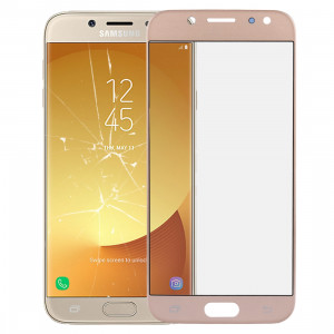 iPartsAcheter pour Samsung Galaxy J7 (2017) / J730 Écran Exterieur Lentille Externe (Or) SI61JL1146-20