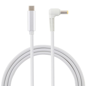 Câble de charge USB-C / Type-C vers 5,5 x 2,5 mm pour ordinateur portable, longueur du câble: environ 1,5 m SH8985111-20