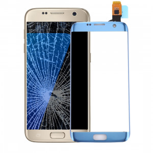 iPartsAcheter pour Samsung Galaxy S7 bord / G9350 / G935F / G935A numériseur d'écran tactile (bleu) SI39LL1956-20