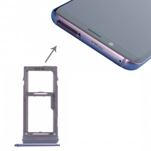 iPartsAcheter pour Samsung Galaxy S9 + / S9 Carte SIM et Micro SD (Bleu) SI657L834-20