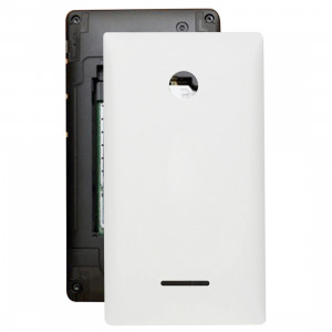 iPartsBuy remplacement de la couverture arrière de la batterie pour Microsoft Lumia 435 (blanc) SI12WL900-20