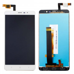 iPartsAcheter pour Xiaomi Redmi Note 3 écran LCD + écran tactile Digitizer Assemblée (Blanc) SI023W1689-20
