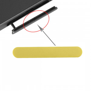 iPartsAcheter pour Sony Xperia Z5 Fente pour carte Compact Port Dust Plug (Jaune) SI076Y1490-20