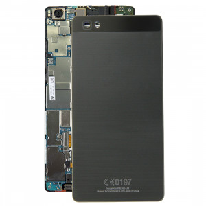 iPartsBuy remplacement de la couverture arrière de la batterie pour Huawei P8 Lite (noir) SI104B1837-20