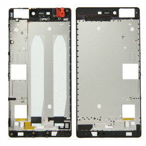 iPartsBuy Avant Logement LCD Cadre Lunette de remplacement pour Huawei P8 (Noir) SI107B1284-20