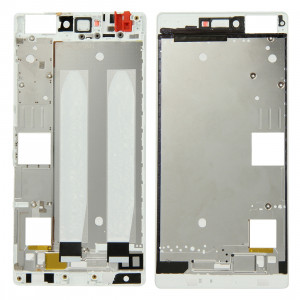 iPartsBuy Avant Logement LCD Cadre Lunette Plaque de remplacement pour Huawei P8 (Blanc) SI107W1307-20