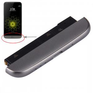 iPartsAcheter pour LG G5 / H840 / H850 Bas (Chargeur Dock + Microphone + Haut-parleur Ringer Buzzer) Module (Gris) SI60HL256-20