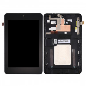 iPartsAcheter pour Asus Memo Pad HD7 / ME173X / ME173 K00B écran LCD + écran tactile Digitizer Assemblée avec cadre (Noir) SI94BL1262-20