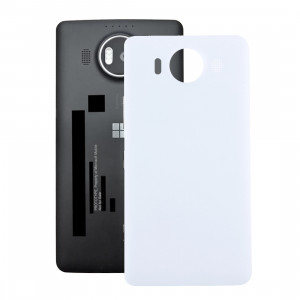 iPartsBuy pour Microsoft Lumia 950 couvercle arrière de la batterie (blanc) SI11WL1043-20