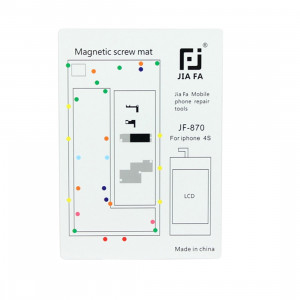 JIAFA pour tapis de vis magnétiques pour iPhone 4S SJ0448217-20