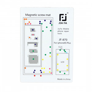 JIAFA pour tapis de vis magnétiques pour iPhone 6s Plus SJ04541179-20