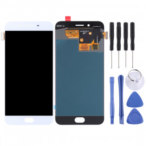 Écran LCD et numériseur Assemblée complète pour OPPO R9s (blanc) SH602W1913-20