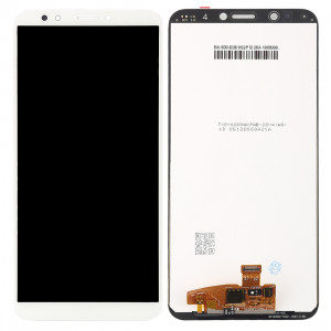 Écran LCD et numériseur Assemblée complète pour Huawei Honor Play 7C (Blanc) SH12WL1613-20