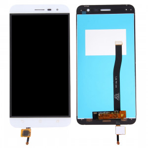 iPartsAcheter pour Asus ZenFone 3 / ZE552KL LCD écran + écran tactile Digitizer Assemblée (Blanc) SI619W224-20