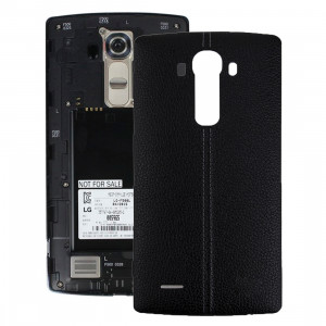 iPartsAcheter Couverture arrière avec autocollant NFC pour LG G4 (Noir) SI656B1685-20