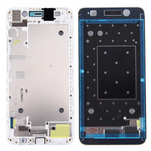 iPartsBuy Huawei Honor 4A boîtier avant cadre LCD cadre lunette (blanc) SI758W256-20