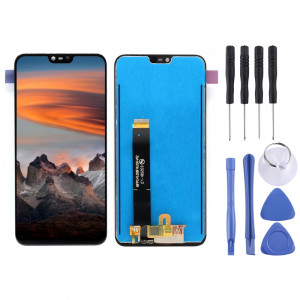 Ecran LCD et Digitizer Full Assembly pour Nokia X6 (2018) (Noir) SH940B1283-20