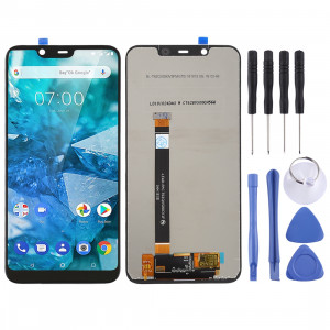 Ecran LCD et ensemble de numérisation complet pour Nokia 7.1 Plus / X7 SH64BL444-20