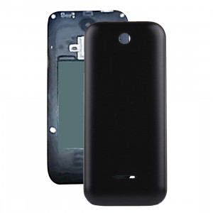 iPartsAcheter pour Nokia 225 Couverture de batterie en plastique couleur unie (noir) SI47BL1148-20
