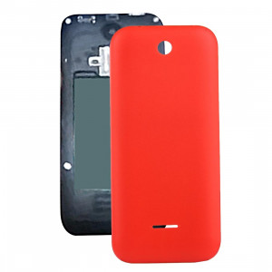 iPartsAcheter pour Nokia 225 Couverture de batterie en plastique couleur unie (rouge) SI47RL449-20