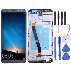 Ecran LCD et assemblée complète du numériseur avec cadre pour Huawei Mate 10 Lite (Noir) SH93BL1625-20