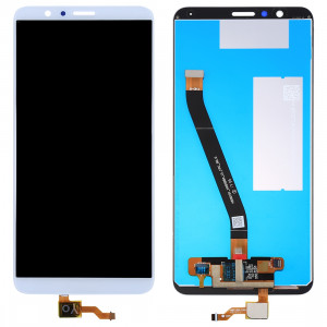 iPartsAcheter Huawei Honor 7X LCD écran + écran tactile Digitizer Assemblée (Blanc) SI69WL863-20