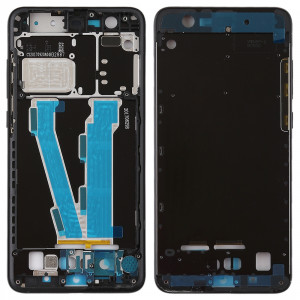 Plaque de lunette de cadre central avec touches latérales pour Xiaomi Note 3 (noir) SH397B1329-20