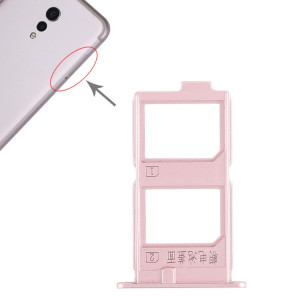 Pour Vivo Xplay6 2 x plateau de carte SIM (or rose) SH48RG1303-20