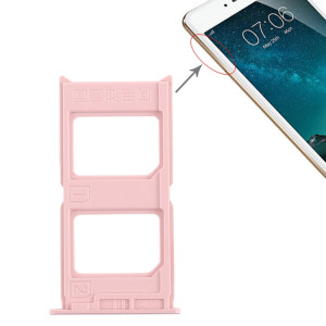 Pour Vivo V3 2 x plateau de carte SIM (or rose) SH71RG1758-20