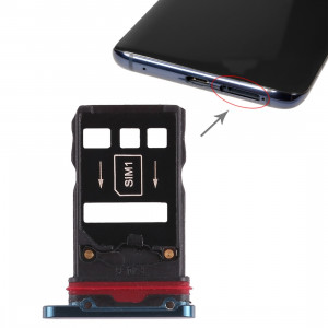 2 x Bac de carte SIM pour Huawei Mate 20 Pro (Vert) SH496G832-20