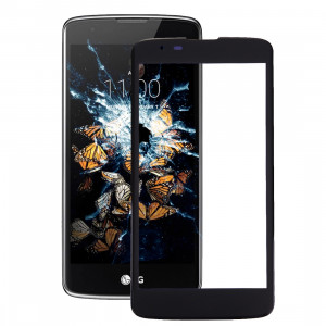 iPartsAcheter pour LG K8 Lentille extérieure en verre (Noir) SI97BL1593-20