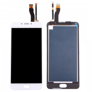 iPartsAcheter Meizu M5 Note / Meilan Note 5 Écran LCD + Écran Tactile Digitizer Assemblée (Blanc) SI698W1564-20