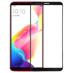 For OPPO R11s Front Screen Outer Glass Lens (Black) SH705B618-20